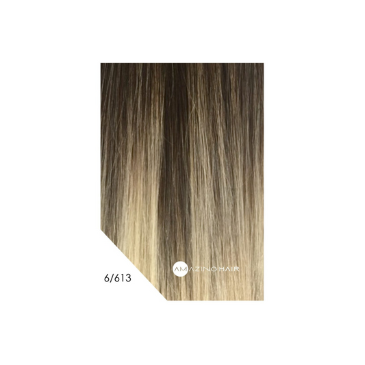 Amazing Hair Ombre 20inch Tape Extension No 6/613 Light Brown/Blonde