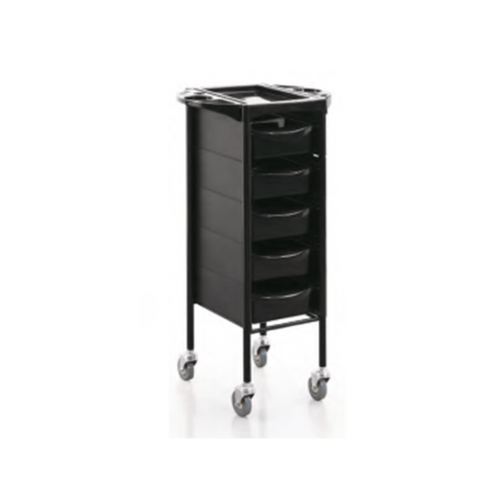 Equipment Trolley CHARLOTTE 5Drawer w/Holders