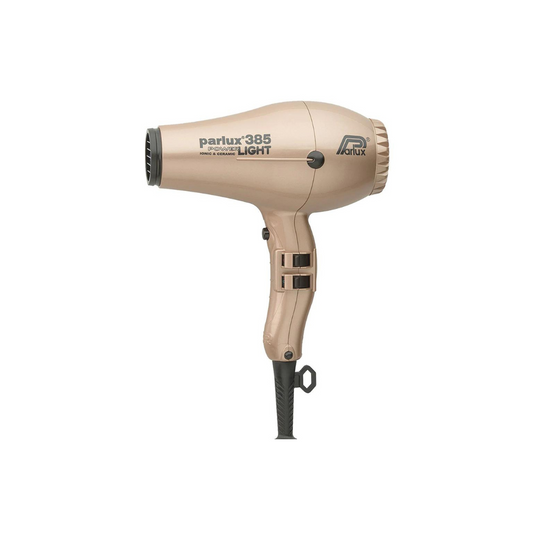 Parlux 385 Powerlight Ceramic And Ionic Dryer 2150w – Light Gold