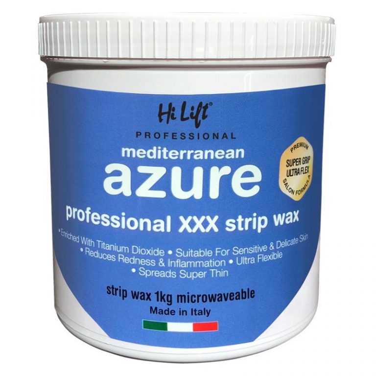 Hi Lift Mediterranean Azure Strip Wax Tub 1000ml