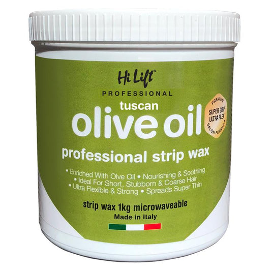 Hi Lift Tuscan Olive Oil Strip Wax Tub 1000ml