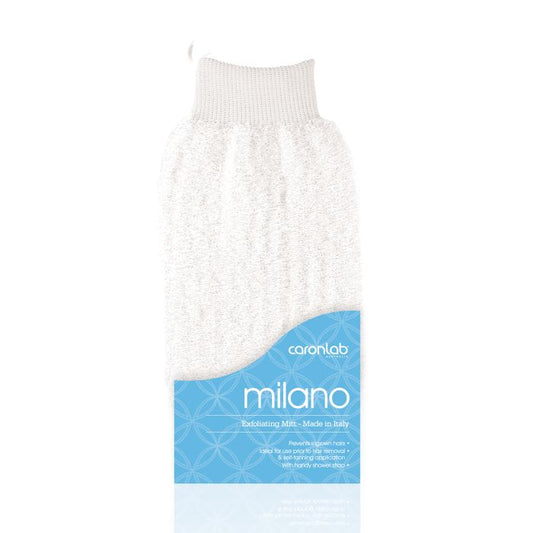 Caron Lab Milano Massage Mitt White