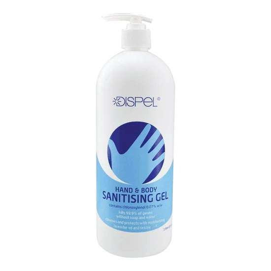 +Dispel Hand & Body Sanitising Gel