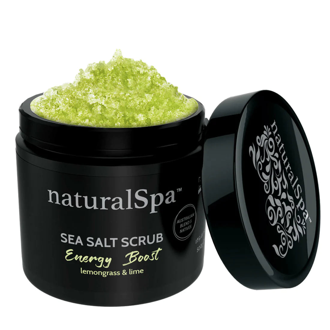 Natural Look Energy Boost Sea Salt Scrub 500g