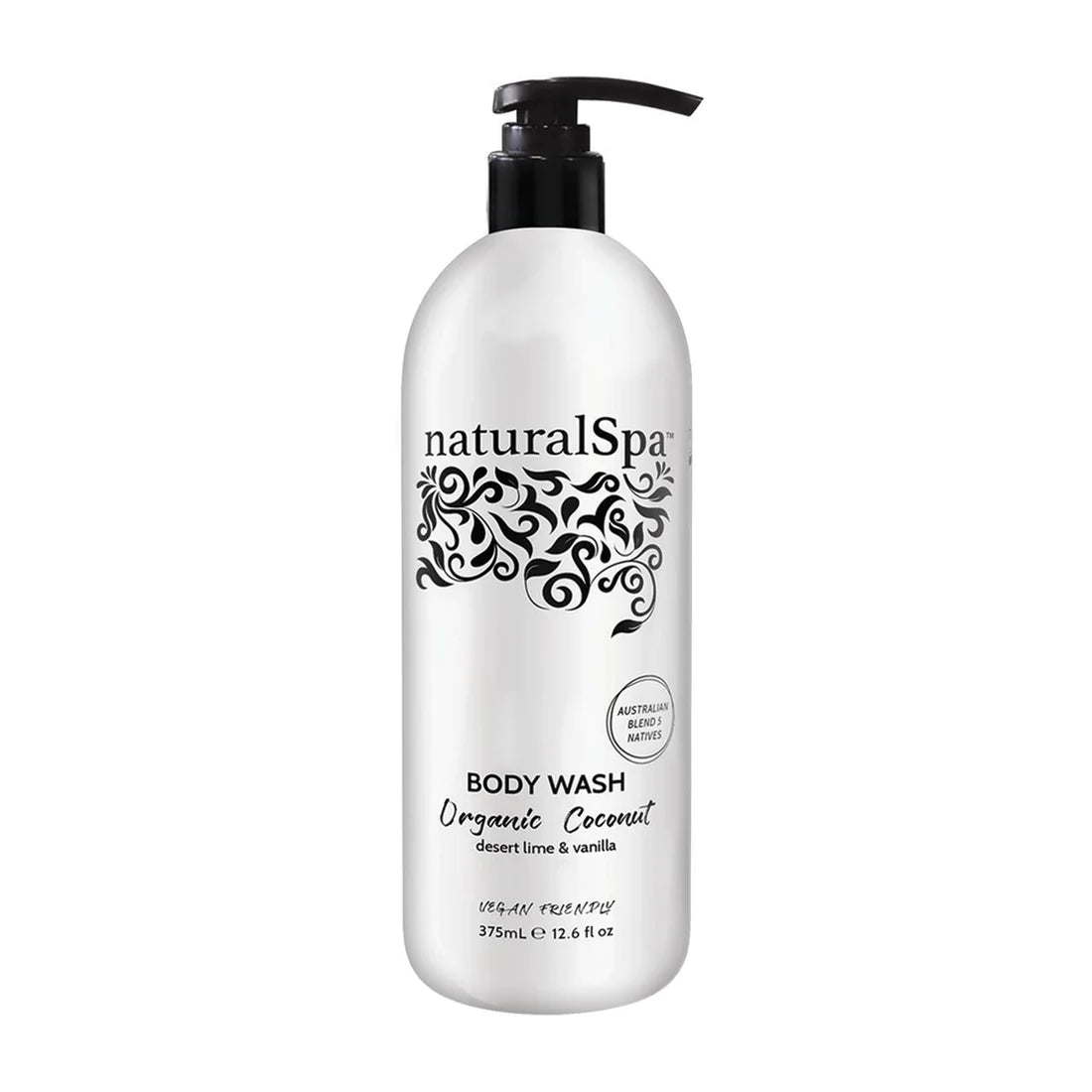 Natural Look Organic Conconut Body Wash 375ml