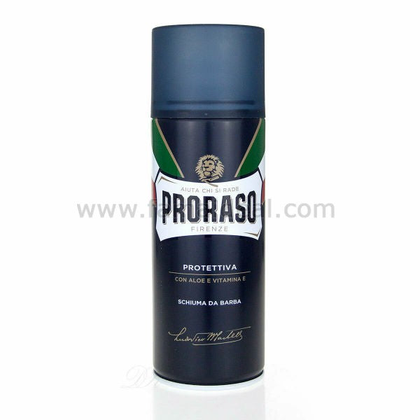 Proraso Shave Foam Blue Protect Aloe Vera And Vitamin E 300ml