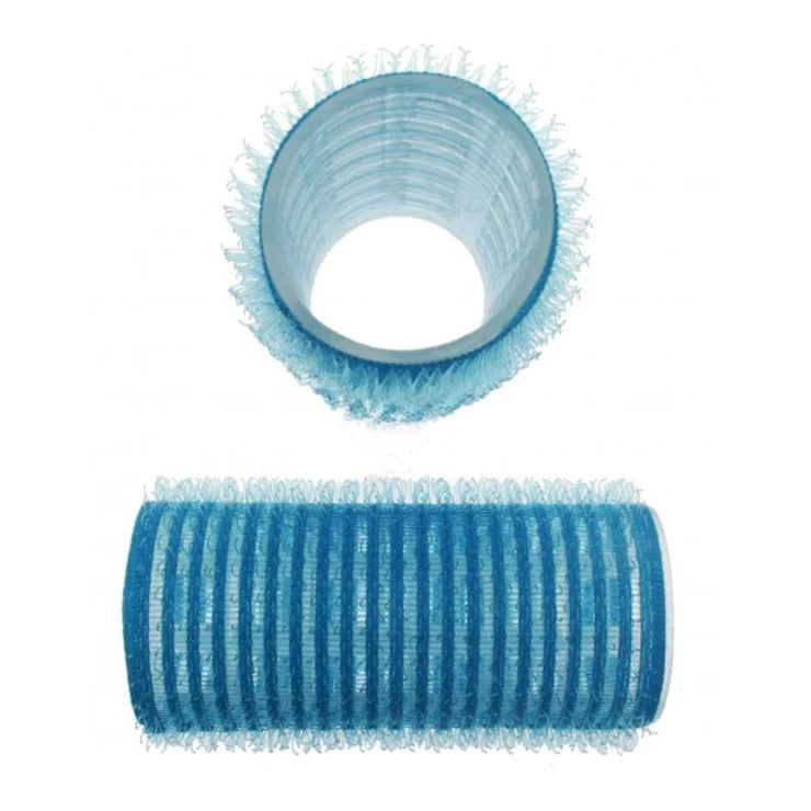 Santorini Velcro Rollers Lt Blue 28mm-12Pkt