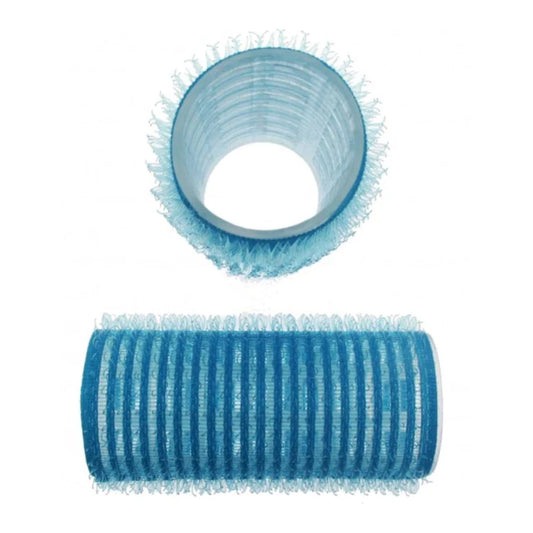 Santorini Velcro Rollers Lt Blue 28mm-12Pkt