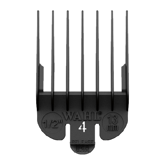 Wahl Attachment Comb Snap-On No 4 -1/2 - 13mm - Black