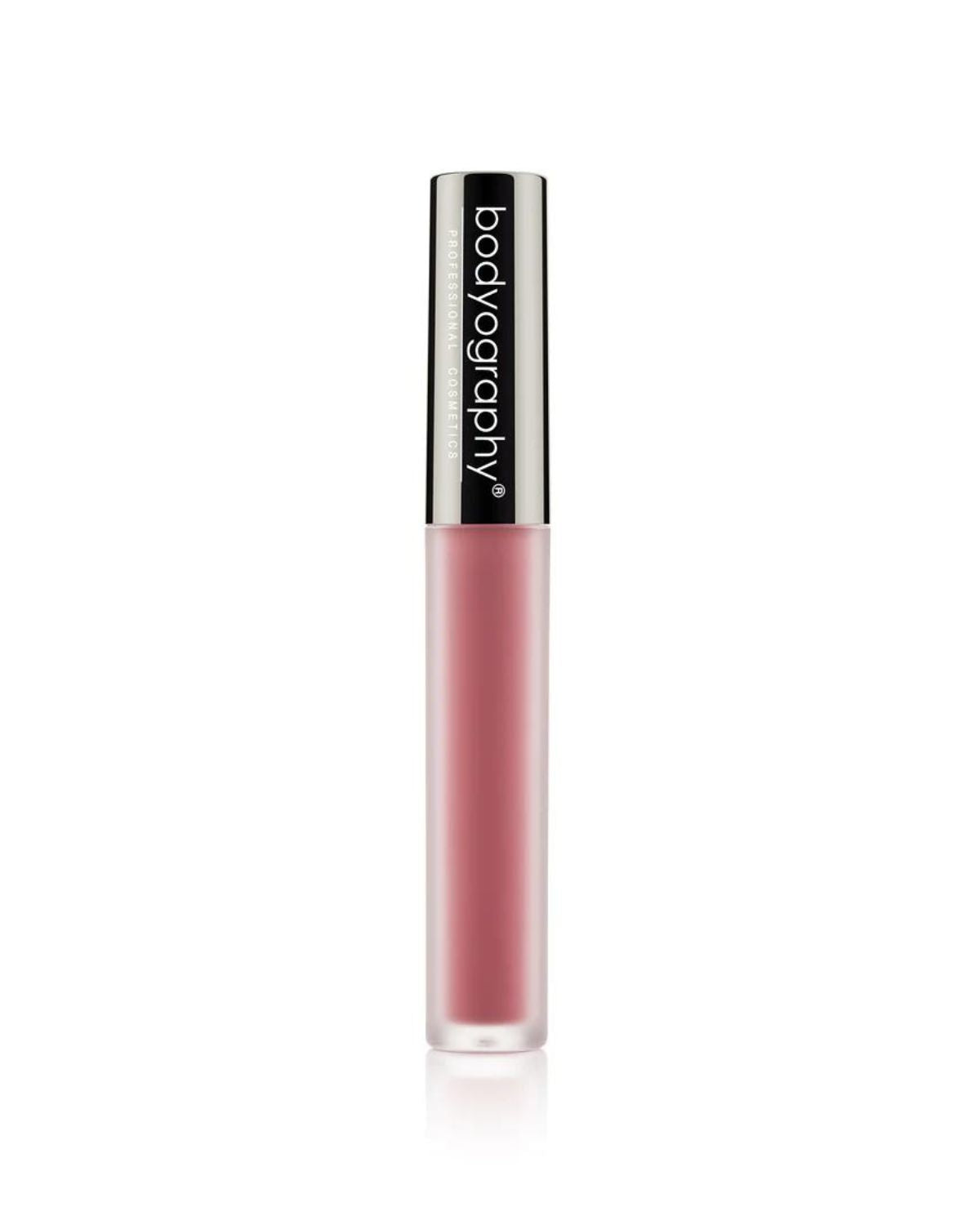 Bodyography Lip Lava Liquid Lipstick Basic Dusty Mauve Nude Matte