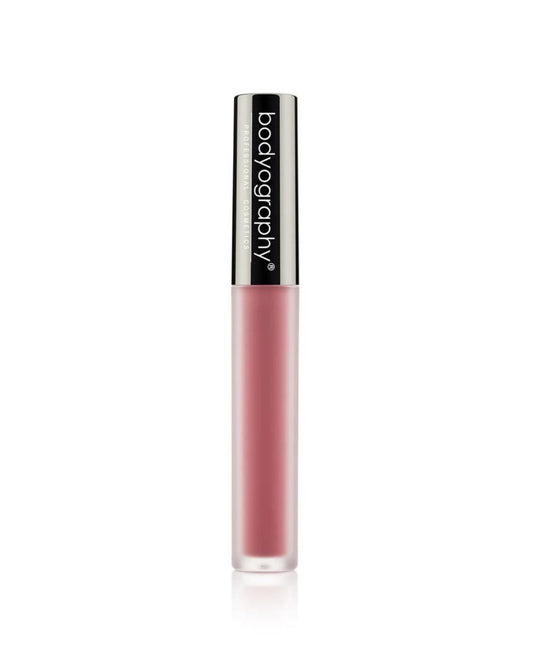 Bodyography Lip Lava Liquid Lipstick Basic Dusty Mauve Nude Matte