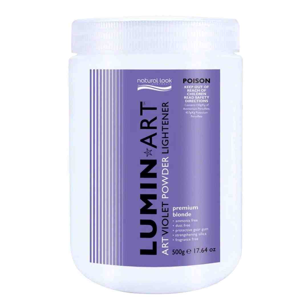 Luminart Violet Powder Lightener 500g