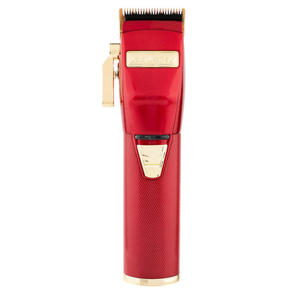 BaBylissPro Red Fx Lithium Clipper - Red Cord/cordless