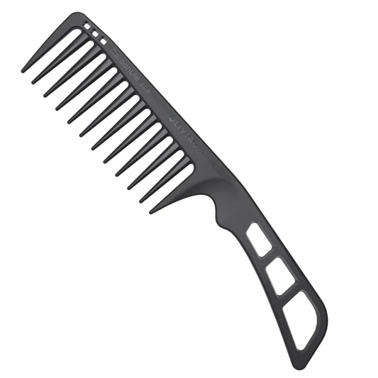Olivia Garden CarbonLite Wide Tooth Comb with Handle