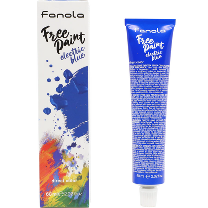 +Fanola Free Paint Electric Blue Direct Color 60ml