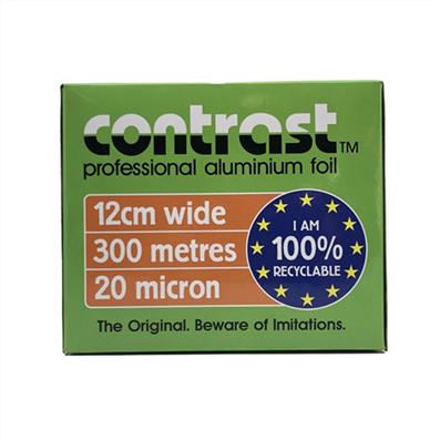 Contrast Roll Foil-300m-20mic-12cm Wide