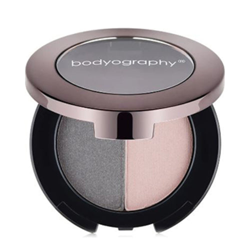Bodyography Duo Expression Eyeshadow Breathless Soft Pink/ Grey Shimmer