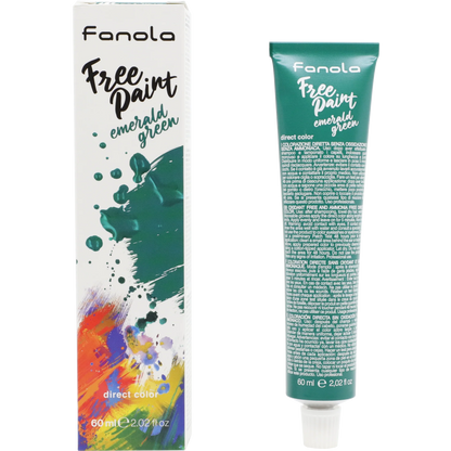 Fanola Free Paint-Emerald Green-Direct Color 60ml