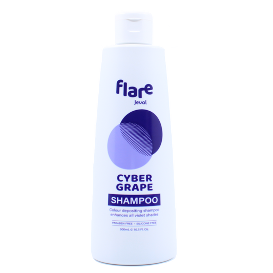 Jeval Flare Cyber Grape Shampoo (Violet) 300ml