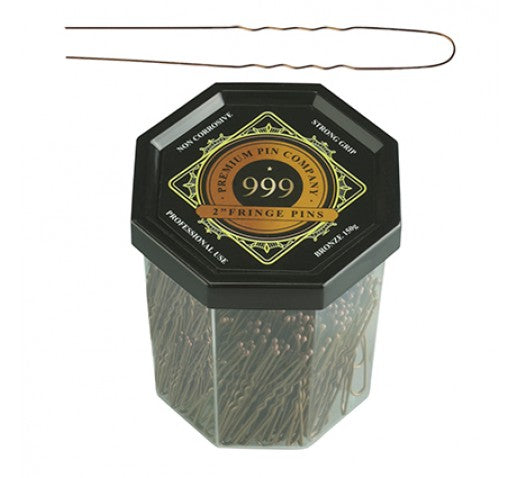 999 Fringe Pins 250g Tub 2 - Bronze - Made In Japan