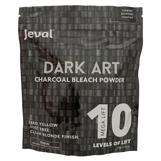 Jeval Dark Art - Charcoal Bleach Powder 500g