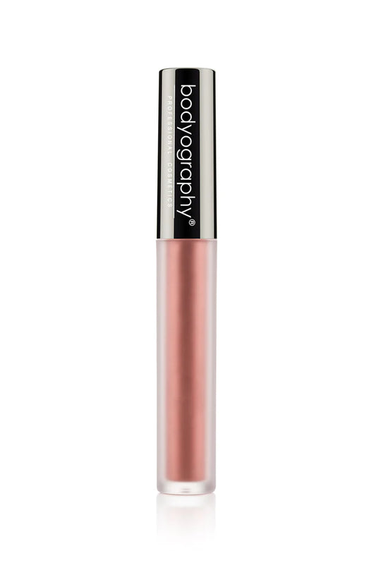 Bodyography Lip Lava Liquid Lipstick Crystal Moon Metallic Gold Pink Matte