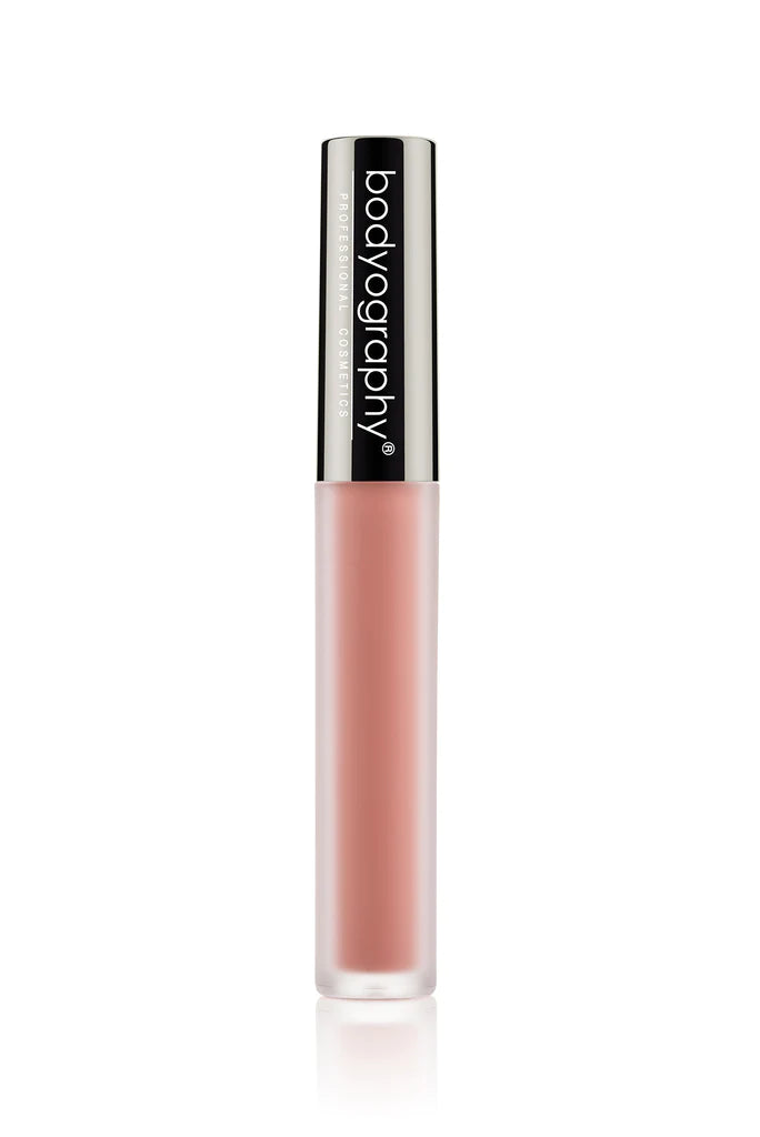 Bodyography Lip Lava Liquid Lipstick Bittersweet Peach Nude Matte