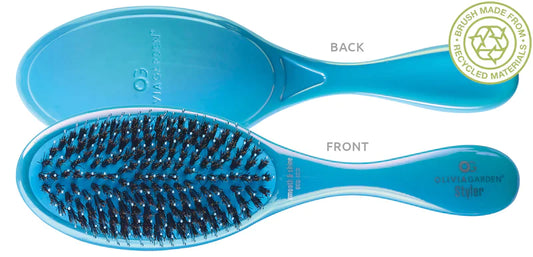 Olivia Garden Opal Styler Blue (Smooth&Shine) Hair Brush