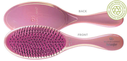 Olivia Garden Opal Detangler Marble (Med-Thick) Hair Brush