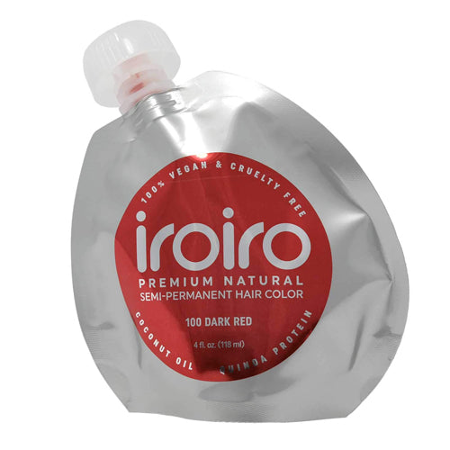 Iroiro 100 Dark Red Semi Hair Colour 118ml