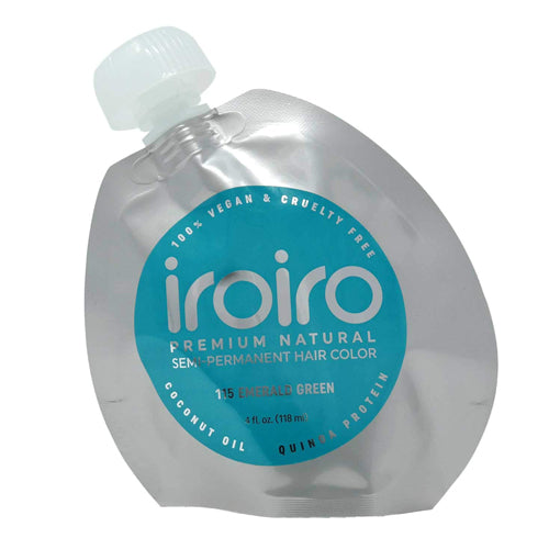 Iroiro 115 Emerald Green Semi Hair Colour 118ml