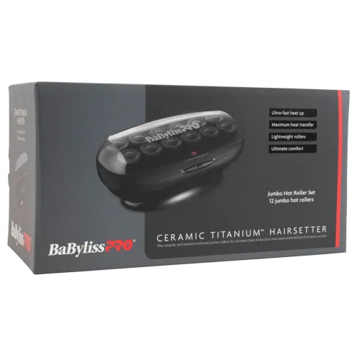 BaBylissPro Professional Jumbo Roller Hairsetter - 12 Pc