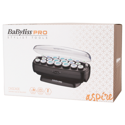 BaBylissPro Cascade Velvet Hot Rollers Hairsetter - 20 Pc