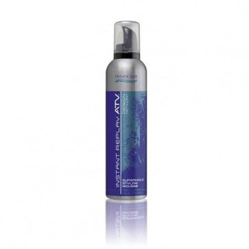 Natural Look Atv Instant Replay Superhold Styling Mousse 250g