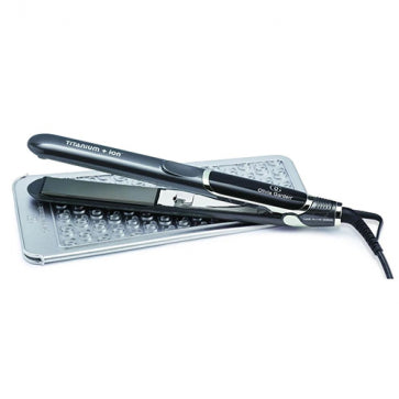 Olivia Garden 25mm Titanium Straightener-heat Mat-brush And Acces