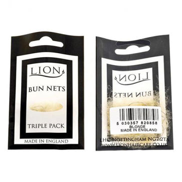 Lion Bun Net 3Pk Blonde
