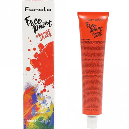 +Fanola Free Paint Orange Shock Direct Color 60ml
