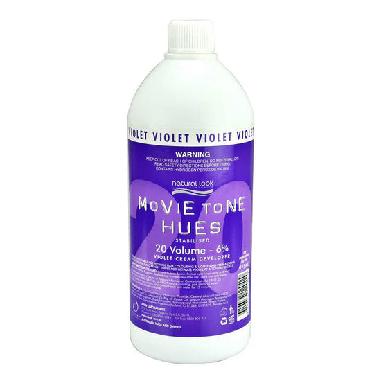 Natural Look Violet Cream Peroxide 20 Vol 975ml