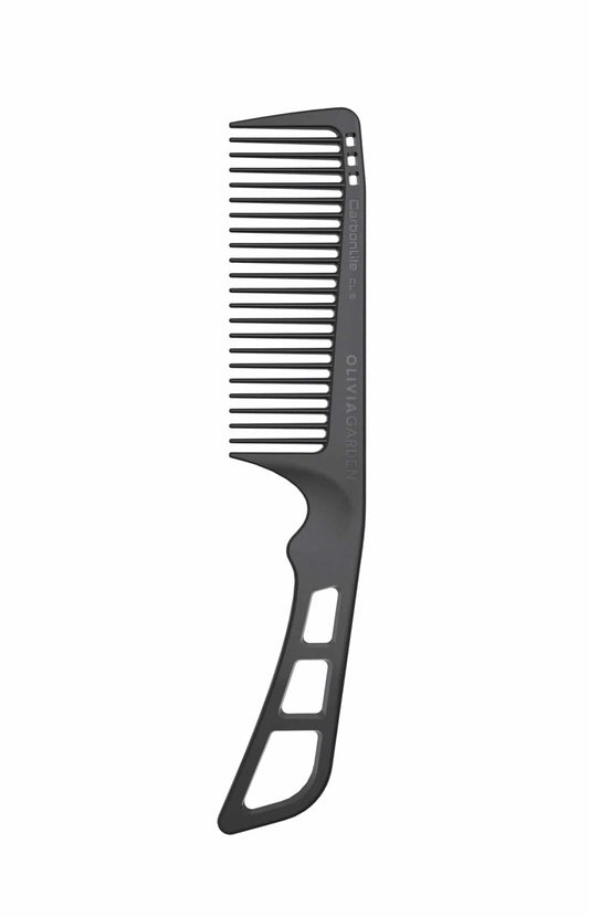 Olivia Garden CarbonLite Detangling Comb with Handle