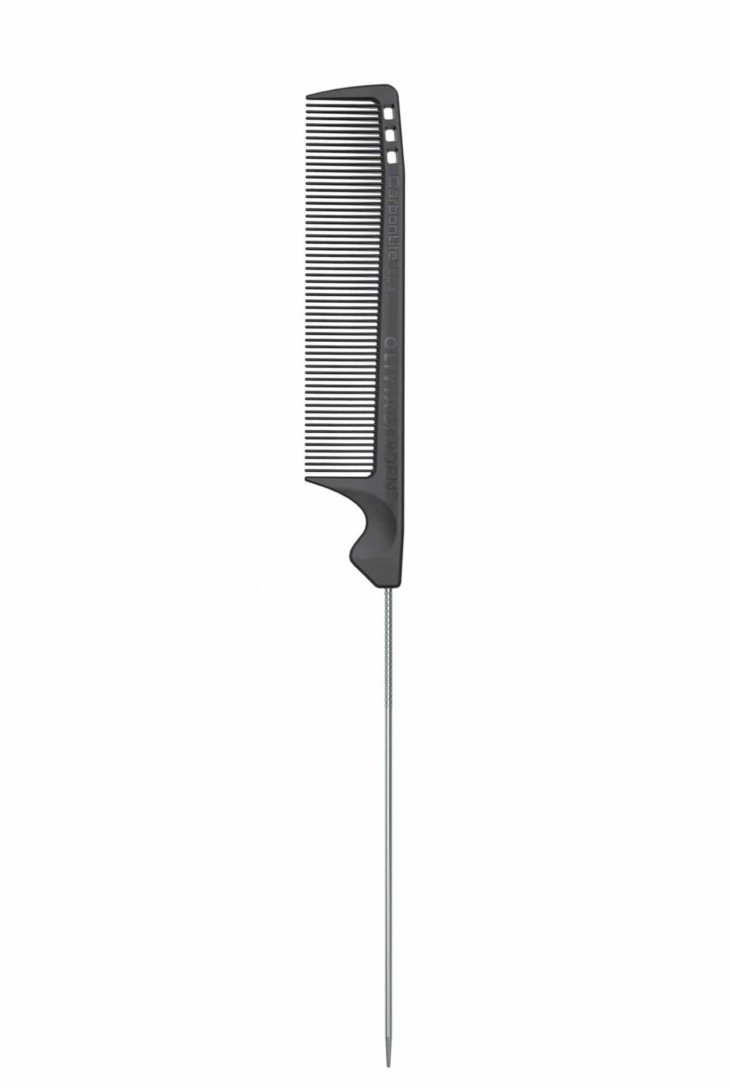Olivia Garden CarbonLite Metal Tail Comb