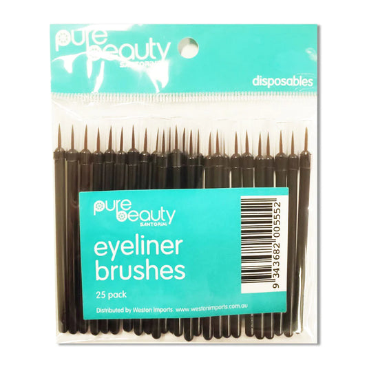 Pure Beauty Eyeliner Brushes 25pk