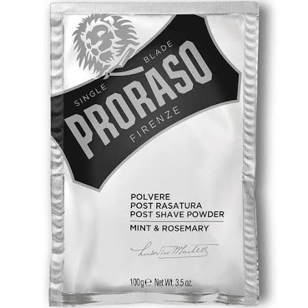 Proraso Barbers Post Shave Talc Powder 100g