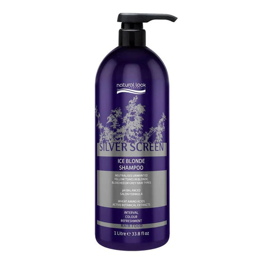 Natural Look Silver Screen Ice Blonde Shampoo 1000ml